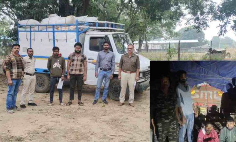 छत्तीसगढ़ में दूसरे राज्यों का धान खपाने की कोशिश नाकाम, 3654 बोरी धान जब्त